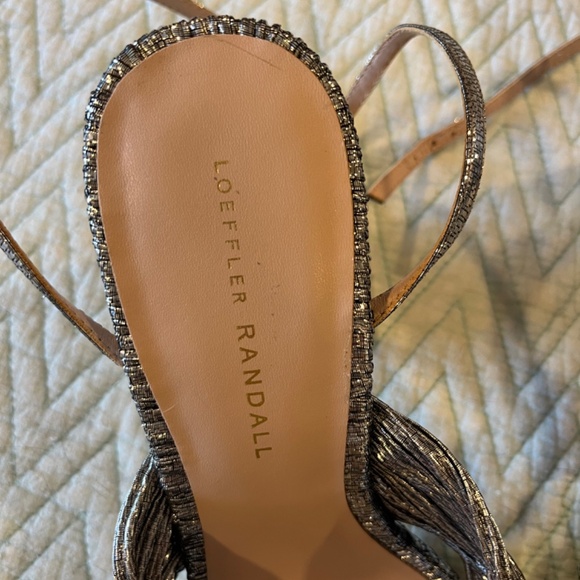 Pewter Color Loeffler Randall shoes - Picture 2 of 6